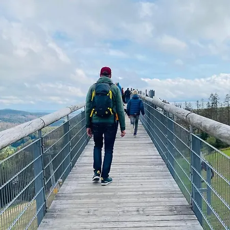 Maisonnette Am Bikepark Mit Terrasse Loggia Garage アパート ヴィンターベルク